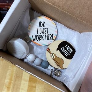 Badge Reel with accessories